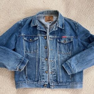 Vintage Wrangler Blue Denim Jacket